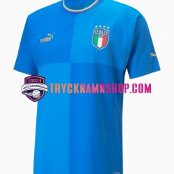 Italien 2022 Tröja 1:a Matchställ Män Kortärmad