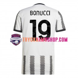 Juventus Bonucci 19 2022-2023 Tröja 1:a Matchställ Män Kortärmad