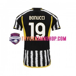 Juventus Leonardo Bonucci 19 2023-2024 Tröja 1:a Matchställ Män Kortärmad