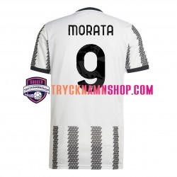 Juventus Morata 9 2022-2023 Tröja 1:a Matchställ Män Kortärmad