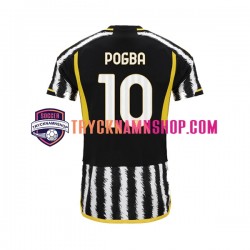 Juventus Paul Pogba 10 2023-2024 Tröja 1:a Matchställ Män Kortärmad