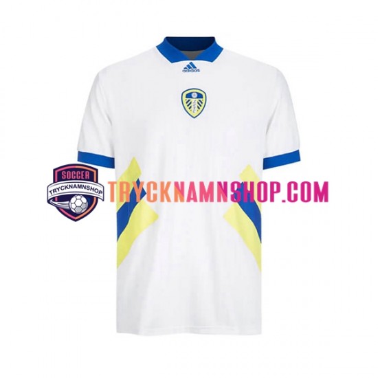 Leeds United Icon 2022-2023 Tröja Retro 1:a Matchställ Män Kortärmad