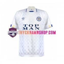 Leeds United 1989-1990 Tröja Retro 1:a Matchställ Män Kortärmad