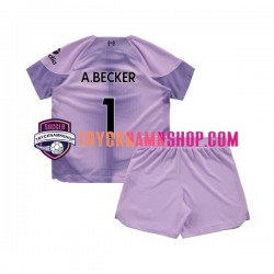 Liverpool Målvakt Alisson Becker 1 2022-2023 Tröja 1:a Matchställ Barn Kortärmad
