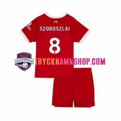 Liverpool Dominik Szoboszlai 8 2023 Tröja 1:a Matchställ Barn Kortärmad