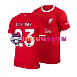 Liverpool Luis Diaz 23 2023-2024 Tröja 1:a Matchställ Män Kortärmad