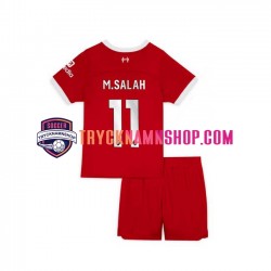 Liverpool M.Salah 11 2023-2024 Tröja 1:a Matchställ Barn Kortärmad
