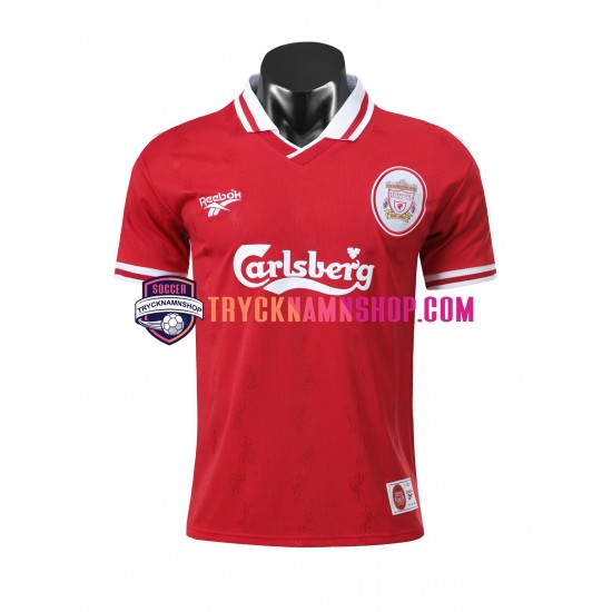 Liverpool 1996-1997 Tröja Retro 1:a Matchställ Män Kortärmad