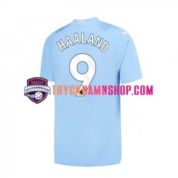 Manchester City Haaland 9 2023-2024 Tröja 1:a Matchställ Män Kortärmad