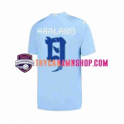 Japan Manchester City Haaland 9 ese Tour Printing 2023-2024 Tröja 1:a Matchställ Män Kortärmad