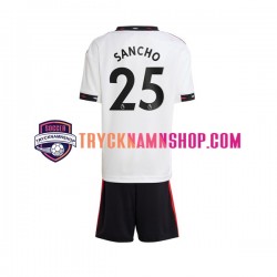 Manchester United Jadon Sancho 25 2022-2023 Tröja 2:a Matchställ Barn Kortärmad