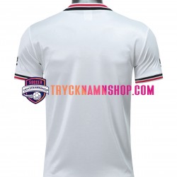 Manchester United 1985 Tröja Retro 2:a Matchställ Män Kortärmad