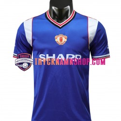 Manchester United 1985 Tröja Retro 3:e Matchställ Män Kortärmad