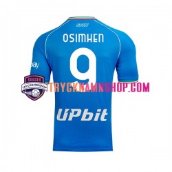 SSC Napoli OSIMHEN 9 2023-2024 Tröja 1:a Matchställ Män Kortärmad