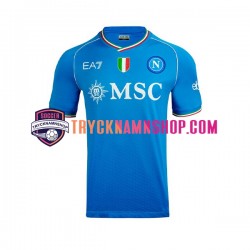 SSC Napoli OSIMHEN 9 2023-2024 Tröja 1:a Matchställ Män Kortärmad