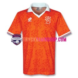 Nederländerna 1996 Tröja Retro 1:a Matchställ Män Kortärmad