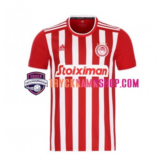 Olympiacos 2021-2022 Tröja 1:a Matchställ Män Kortärmad