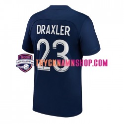 Paris Saint-Germain Draxler 23 2022-2023 Tröja 1:a Matchställ Män Kortärmad
