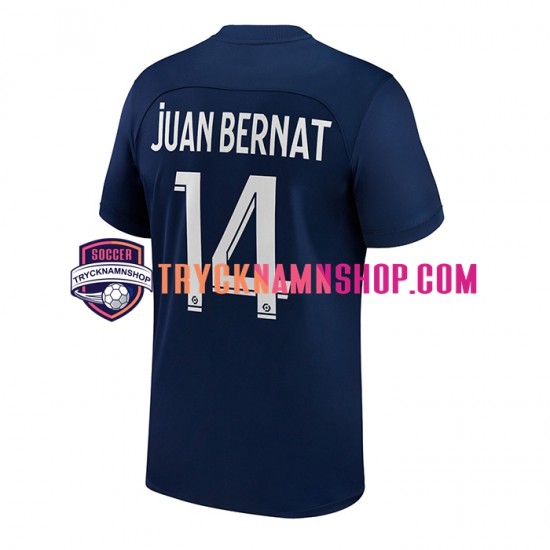 Paris Saint-Germain Juan Bernat 14 2022-2023 Tröja 1:a Matchställ Män Kortärmad