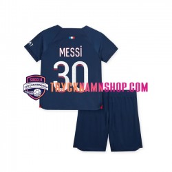 Paris Saint-Germain Lionel Messi 30 2023-2024 Tröja 1:a Matchställ Barn Kortärmad