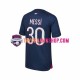 Paris Saint-Germain Lionel Messi 30 2023-2024 Tröja 1:a Matchställ Män Kortärmad