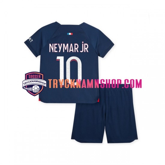 Paris Saint-Germain Neymar Jr 10 2023-2024 Tröja 1:a Matchställ Barn Kortärmad