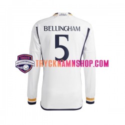 Real Madrid Jude Bellingham 5 2023-2024 Tröja 1:a Matchställ Män Långärmad