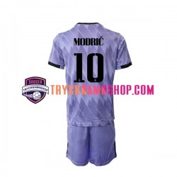 Real Madrid Luka Modric 10 2022-2023 Tröja 2:a Matchställ Barn Kortärmad