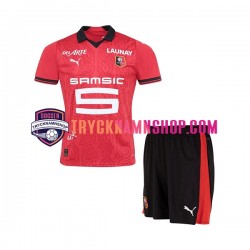 Stade Rennais 2023-2024 Tröja 1:a Matchställ Barn Kortärmad