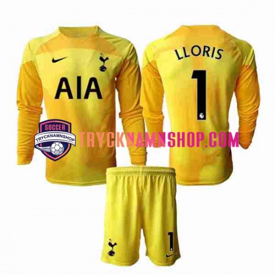 Tottenham Hotspur Målvakt Hugo Lloris 1 2022-2023 Tröja 1:a Matchställ Barn Långärmad