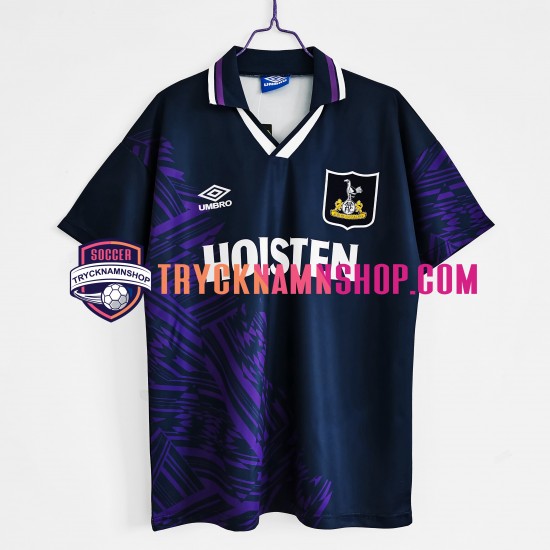 Tottenham Hotspur 1994-1995 Tröja Retro 2:a Matchställ Män Kortärmad