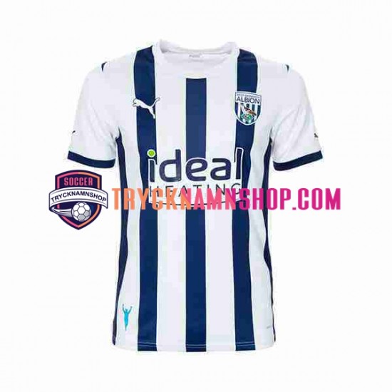 West Bromwich Albion 2023-2024 Tröja 1:a Matchställ Män Kortärmad