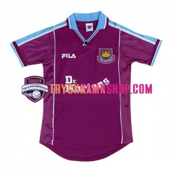 West Ham United 1999-2001 Tröja Retro 1:a Matchställ Män Kortärmad