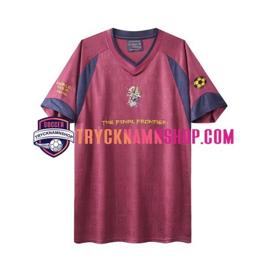 West Ham United Iron Maiden 2010 Tröja Retro 2:a Matchställ Män Kortärmad