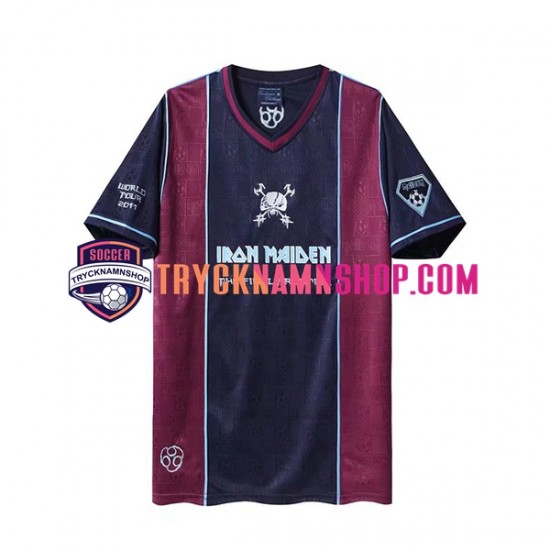 West Ham United Iron Maiden 2011 Tröja Retro 1:a Matchställ Män Kortärmad