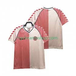 AC Milan 1986 Tröja Retro 2:a Matchställ Män Kortärmad