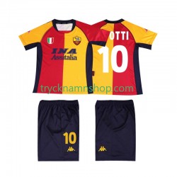AS Roma TOTTI 10 2001 Tröja Retro 1:a Matchställ Barn Kortärmad