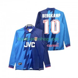 Arsenal Bergkamp 10 1995 1996 Tröja Retro 2:a Matchställ Män Långärmad