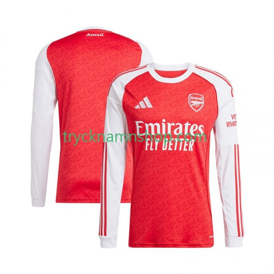 Arsenal 2025-2026 Tröja 1:a Matchställ Män Långärmad
