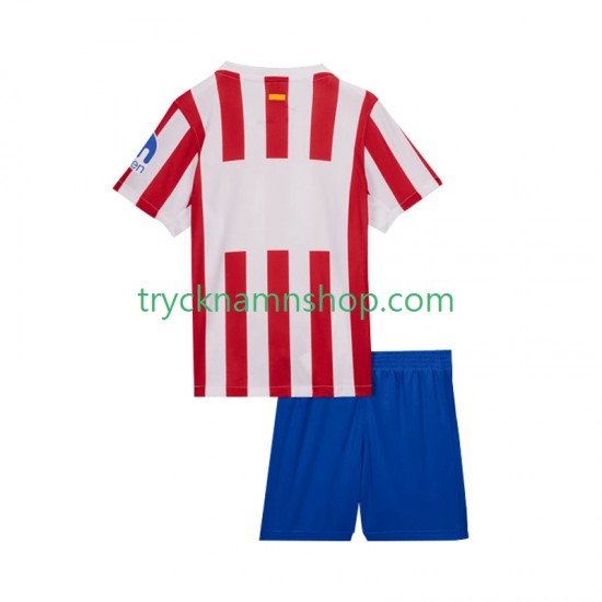 Atlético Madrid 2025-2026 Tröja 1:a Matchställ Barn Kortärmad