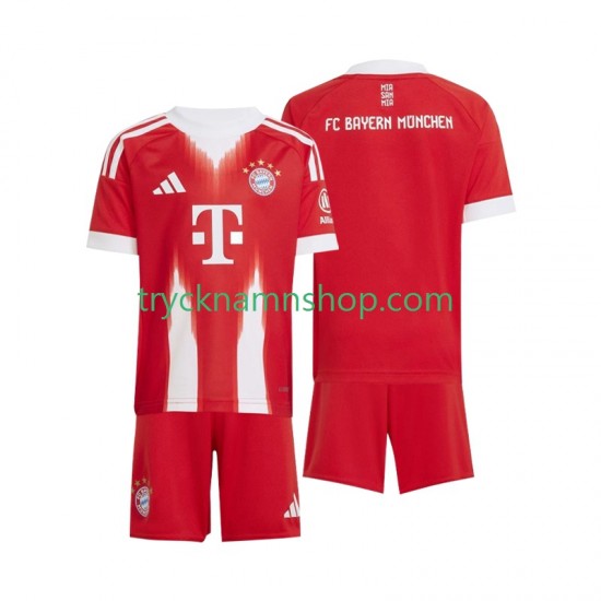 FC Bayern München 2025-2026 Tröja 1:a Matchställ Barn Kortärmad