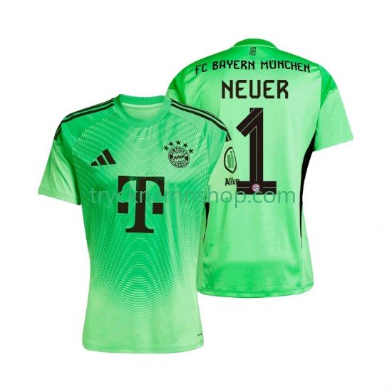 FC Bayern München Målvakt Manuel Neuer 1 2025-2026 Tröja 1:a Matchställ Män Kortärmad