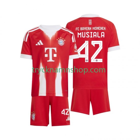 FC Bayern München Jamal Musiala 42 2025-2026 Tröja 1:a Matchställ Barn Kortärmad