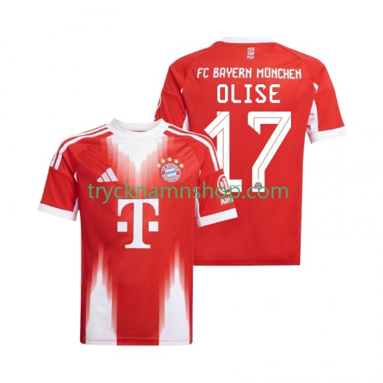 FC Bayern München Michael Olise 17 2025-2026 Tröja 1:a Matchställ Män Kortärmad