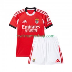 Benfica 2025-2026 Tröja 1:a Matchställ Barn Kortärmad