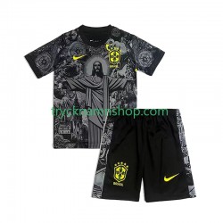 Brasilien Cheist the Redeemer Football Shirts 2024 1:a Matchställ Barn Kortärmad