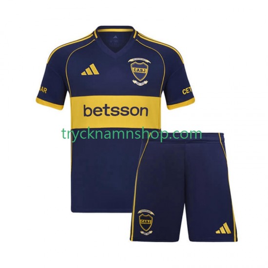CA Boca Juniors 2025-2026 Tröja 1:a Matchställ Barn Kortärmad