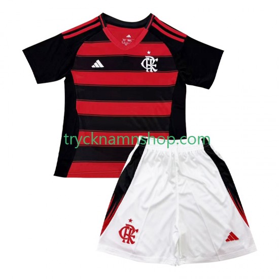 CR Flamengo 2025-2026 Tröja 1:a Matchställ Barn Kortärmad