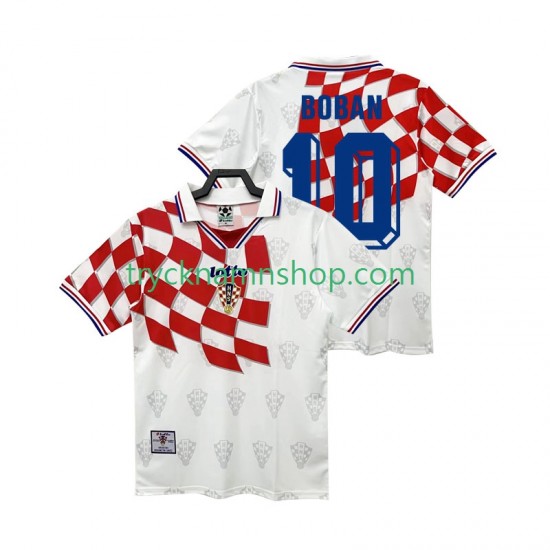 Kroatien BOBAN 10 1998 Tröja Retro 1:a Matchställ Män Kortärmad