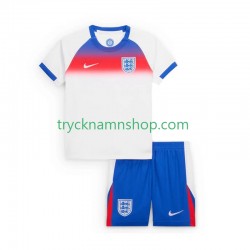 England 2025 Tröja 1:a Matchställ Barn Kortärmad